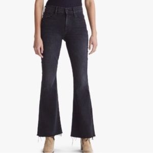 MOTHER the weekender fray  denim